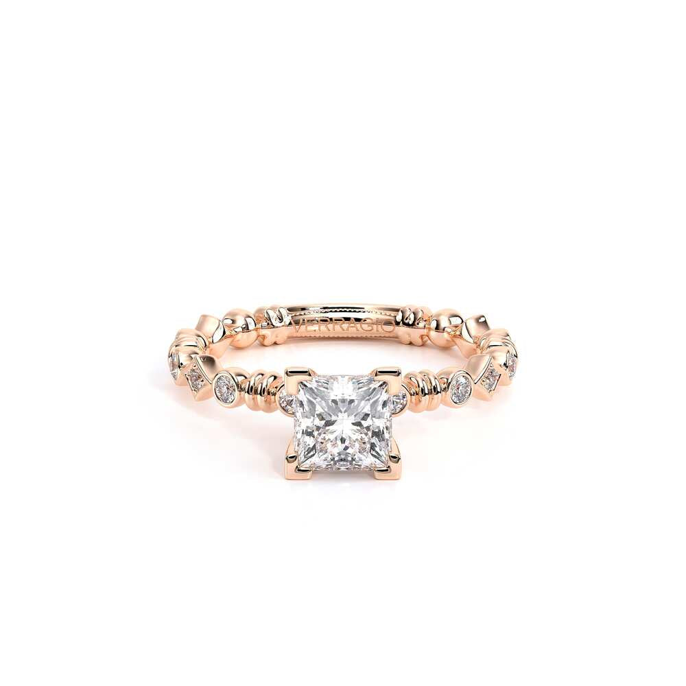 Renaissance-973-P-14k Rose Gold Princess