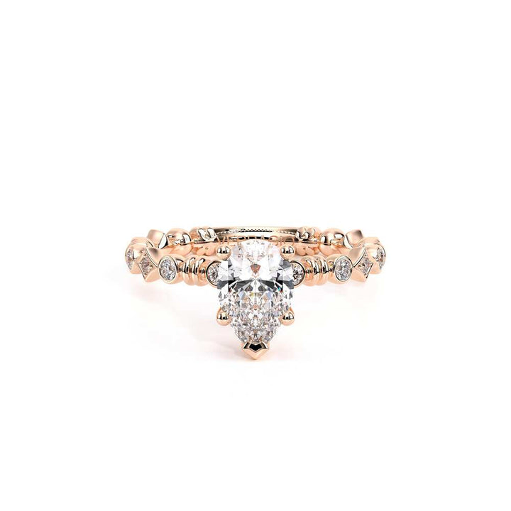 Renaissance-973-Pear-14k Rose Gold Pear