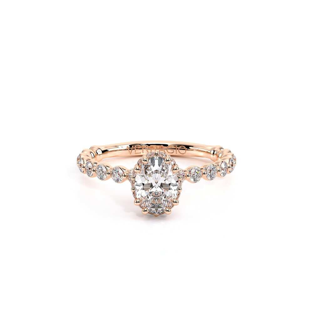 Renaissance-984OV20-14K Rose Gold Oval