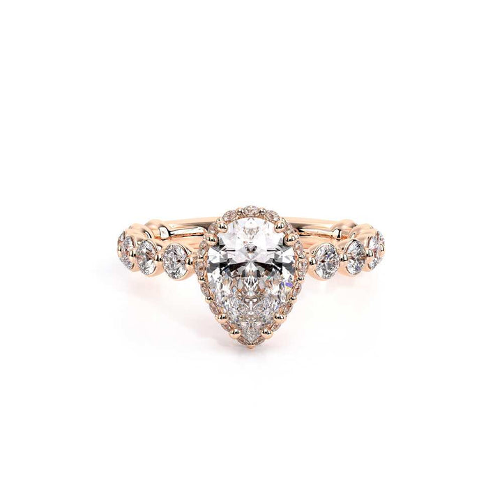 Renaissance-984PEAR25-14K Rose Gold Pear