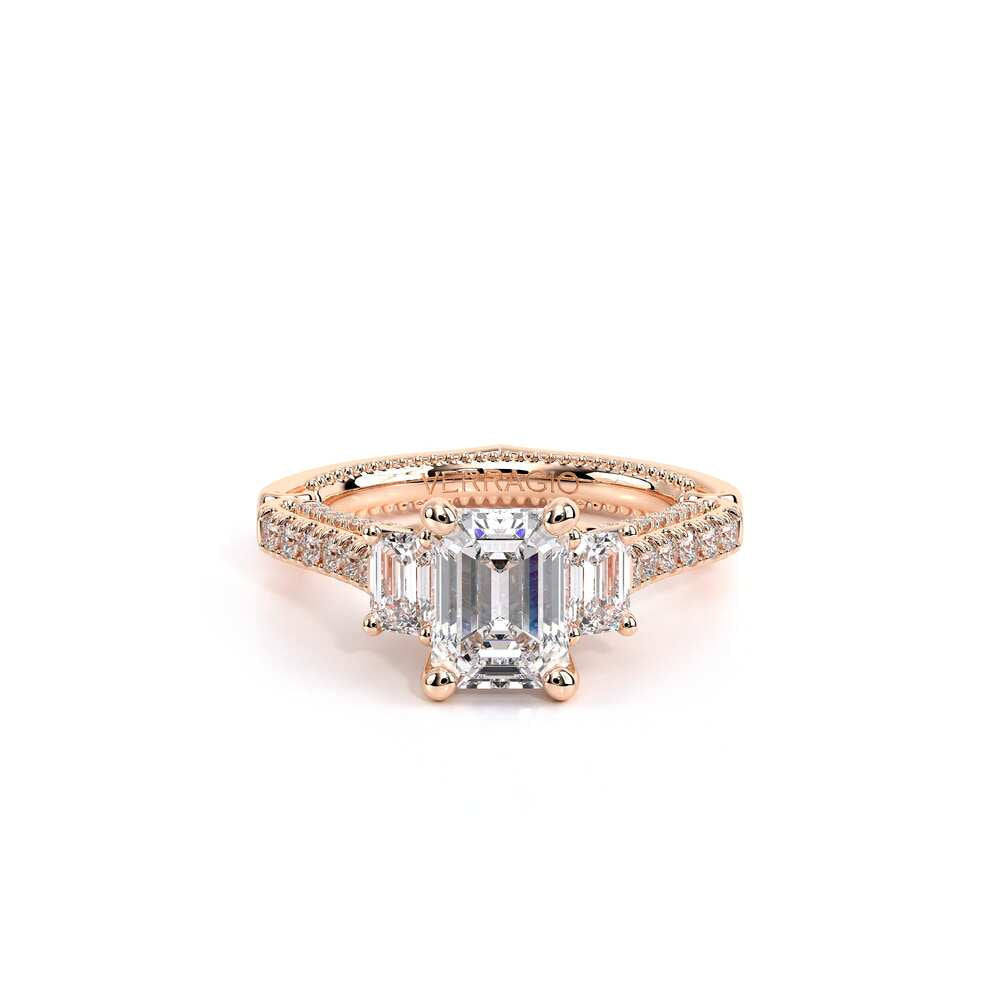 Couture-0470em-18k Rose Gold Emerald