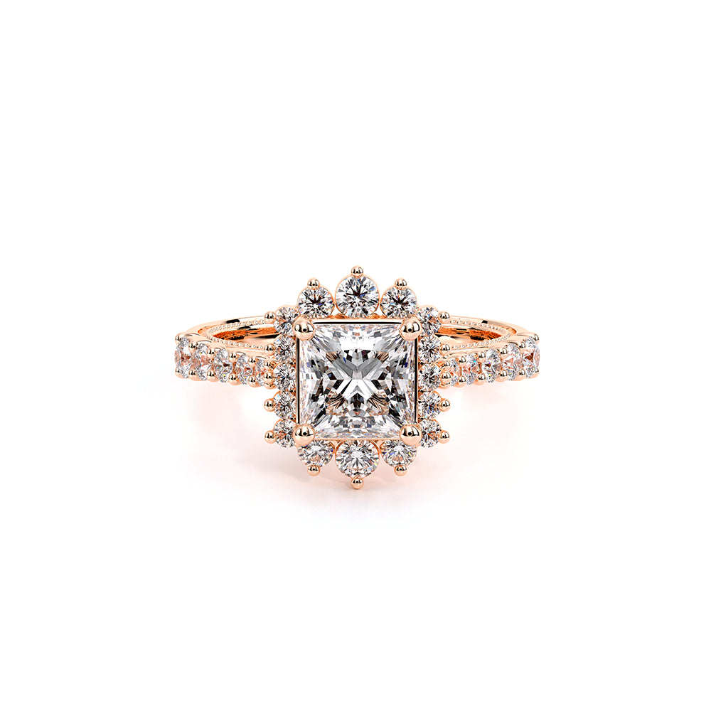 Venetian-5084p-14k Rose Gold Princess