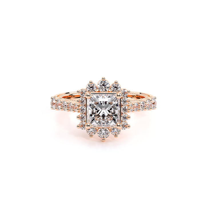 Venetian-5084p-14k Rose Gold Princess