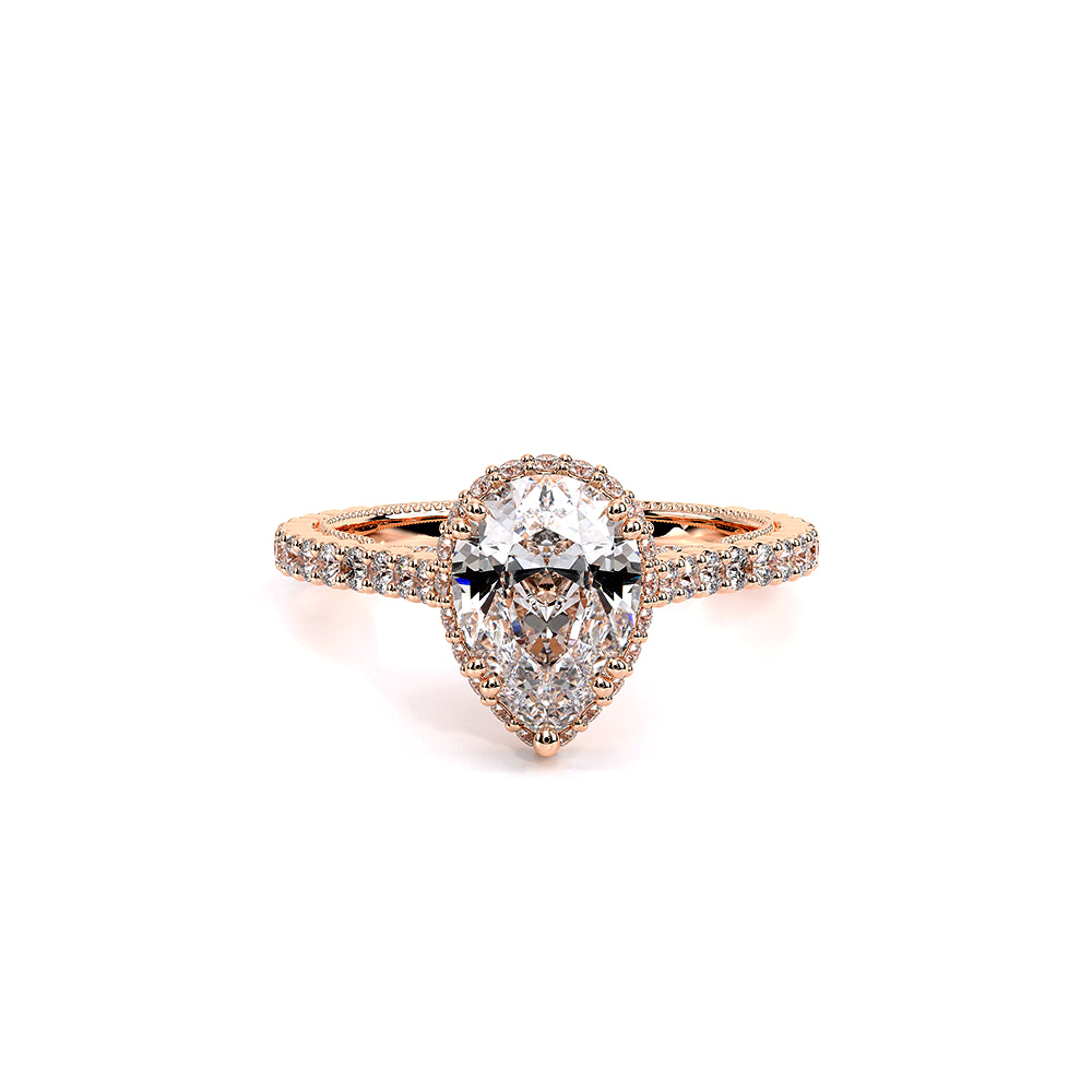 Insignia-7109pear-18k Rose Gold Pear