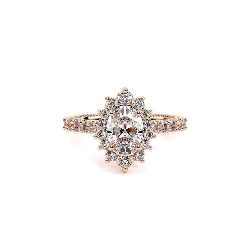 Renaissance-986OV-14K Rose Gold Oval