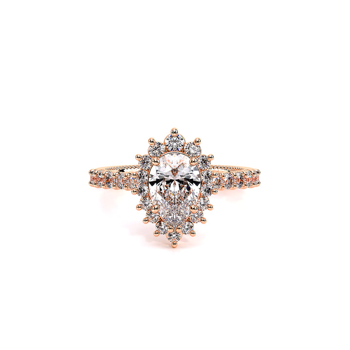Renaissance-986PEAR-14K Rose Gold Pear