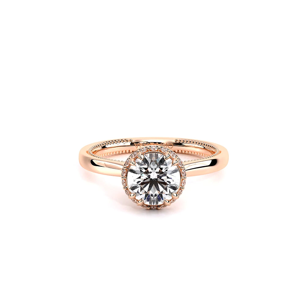 Renaissance-Sol302-Xr-14k Rose Gold Round