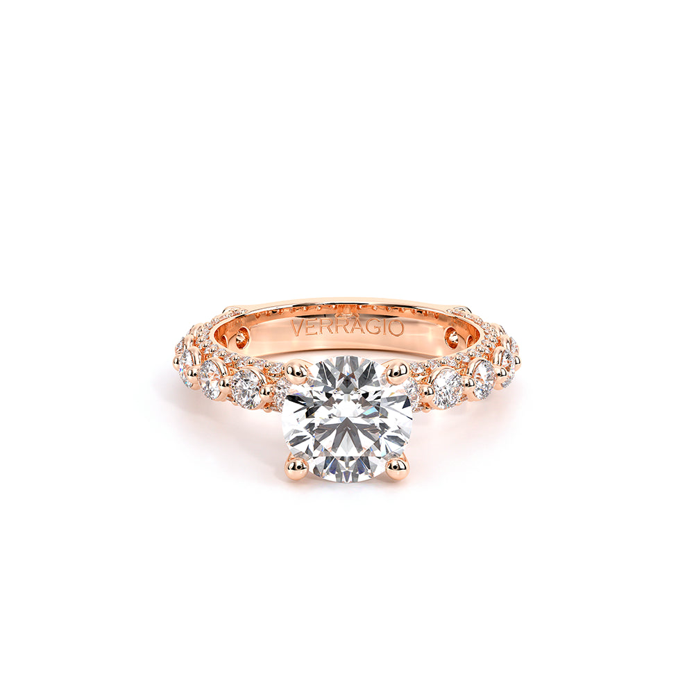 Couture-0488r25-14k Rose Gold Round