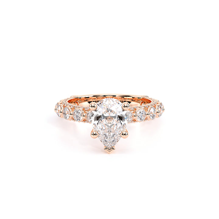 Couture-0488ps25-18k Rose Gold Pear