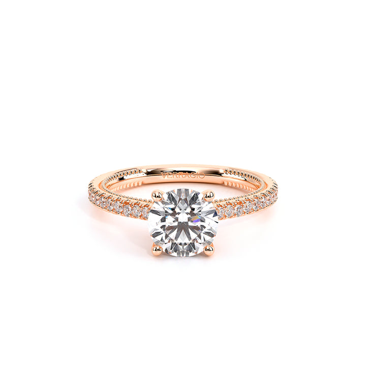 Renaissance-992R13-14K Rose Gold Round
