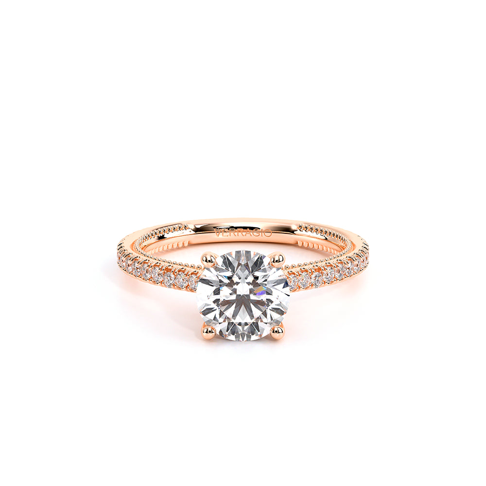 Renaissance-992R13-18K Rose Gold Round