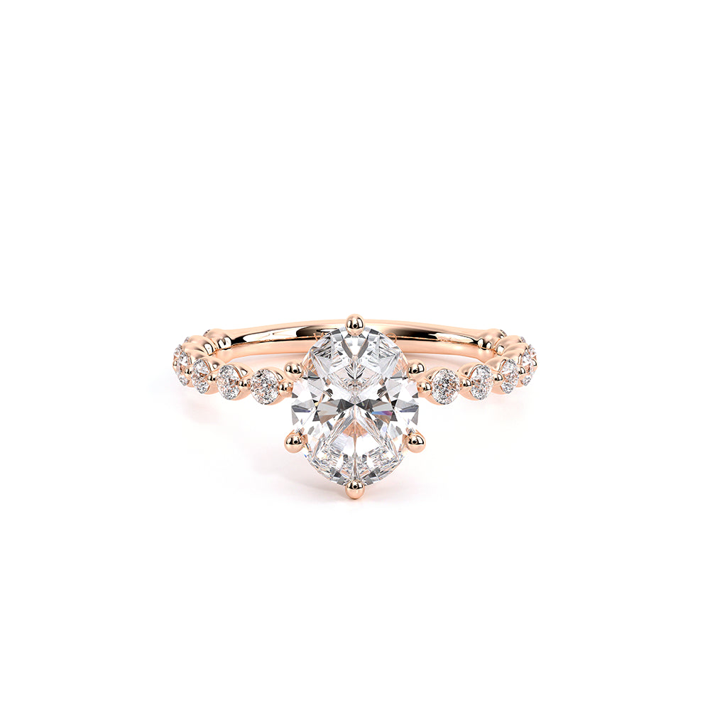 Renaissance-989OV20-14K Rose Gold Oval