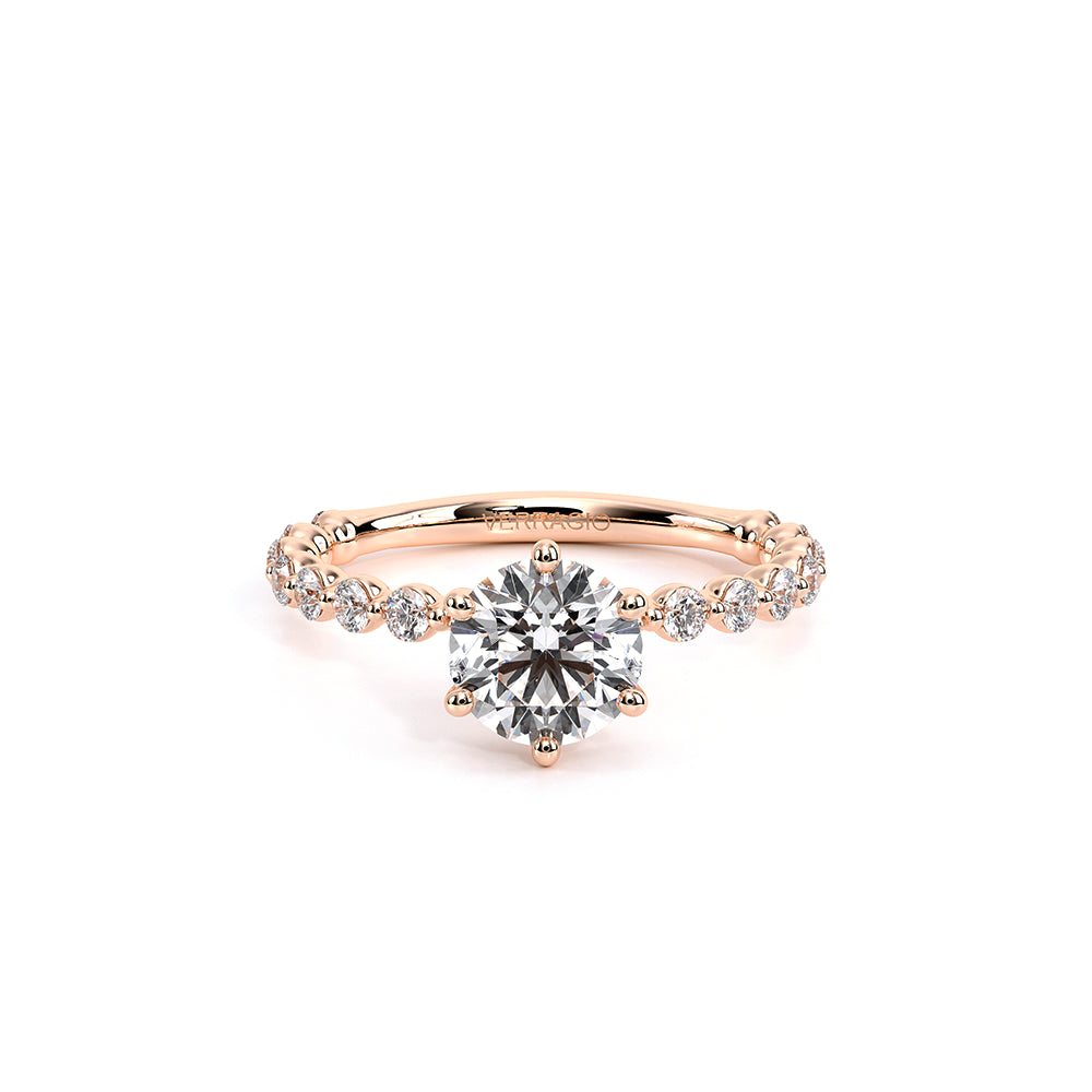 Renaissance-989R20-14K Rose Gold Round