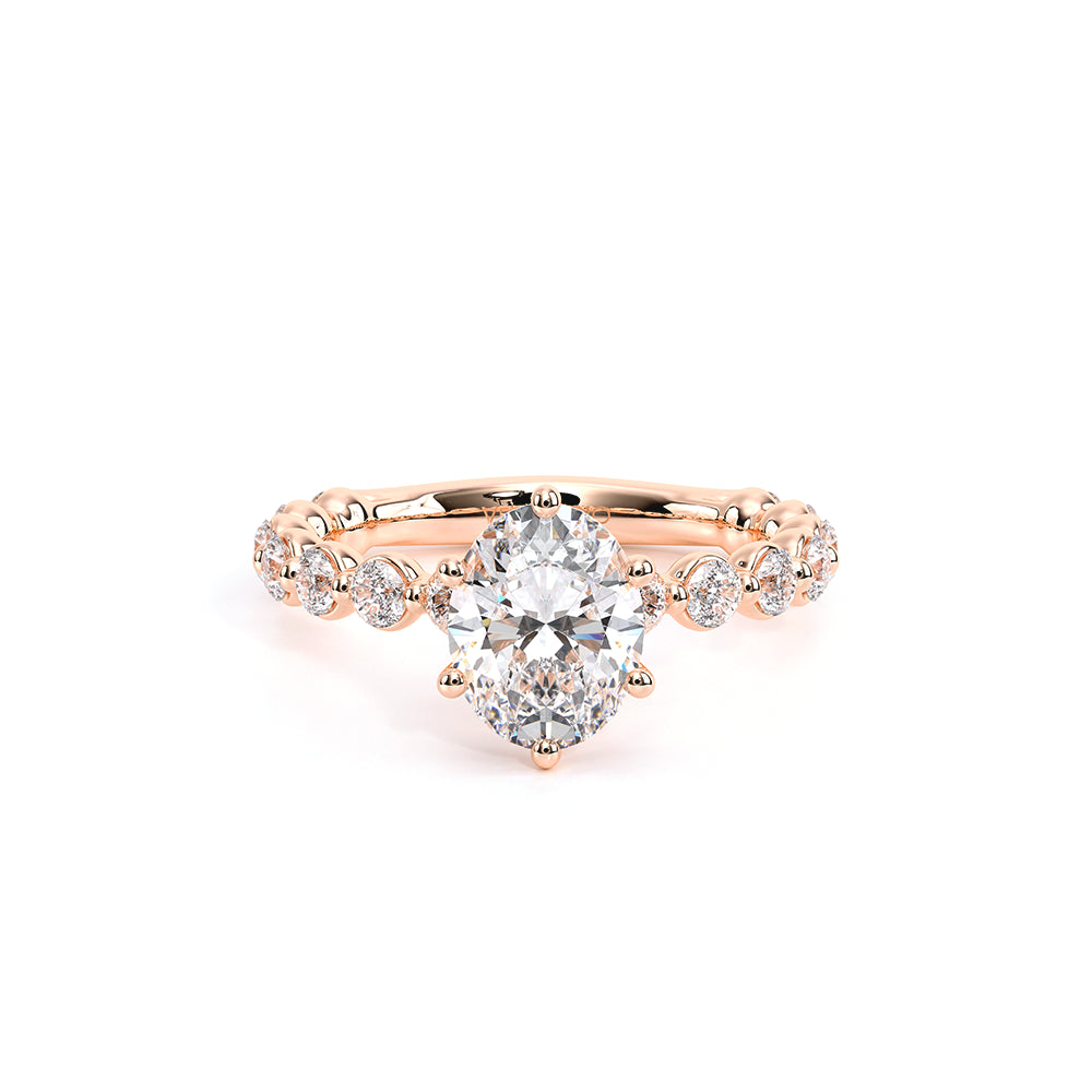 Renaissance-989OV25-18K Rose Gold Oval