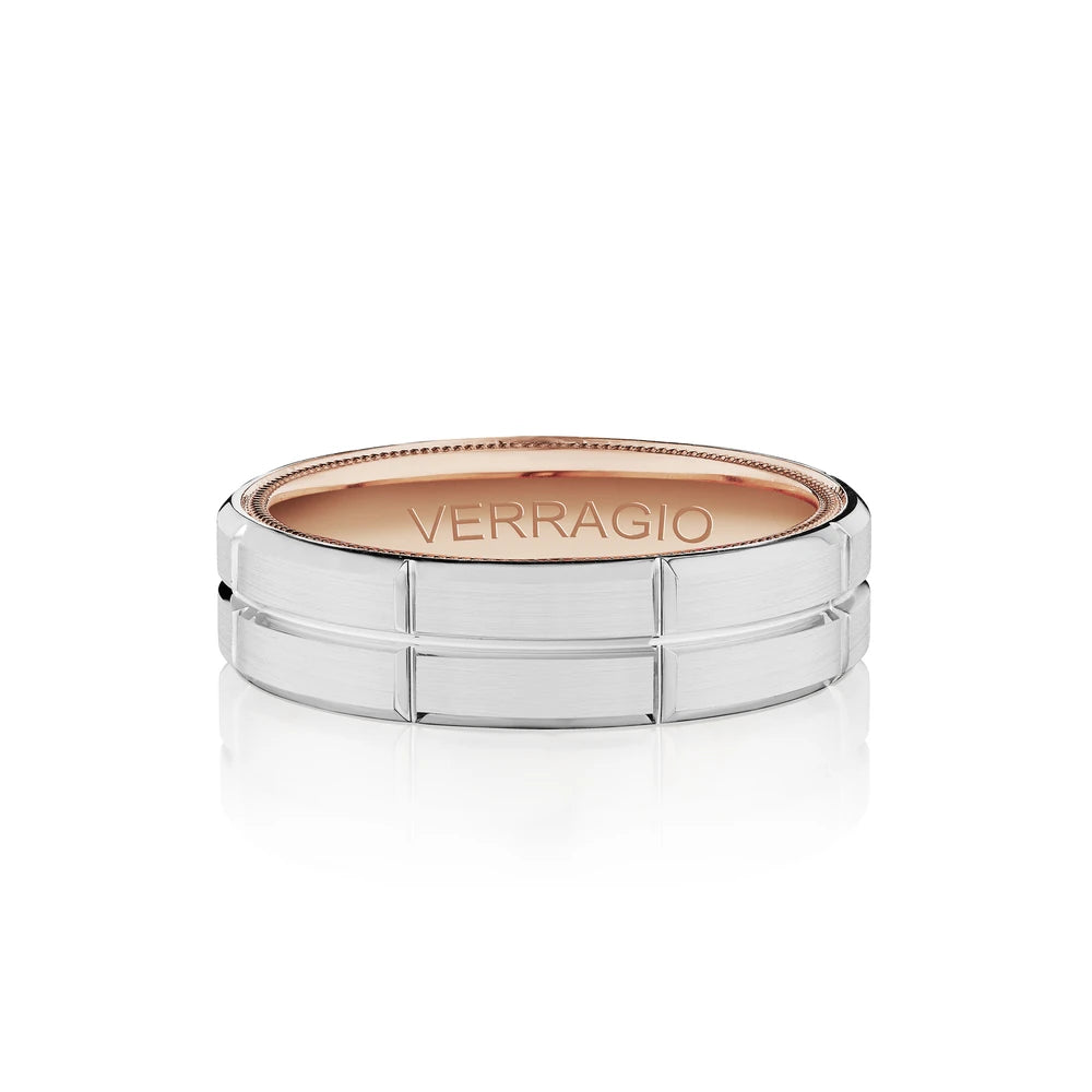 Vw 6026 14K Two Tone White Gold Rose Gold