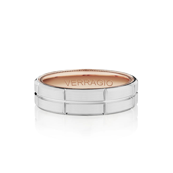 Vw 6026 14K Two Tone White Gold Rose Gold