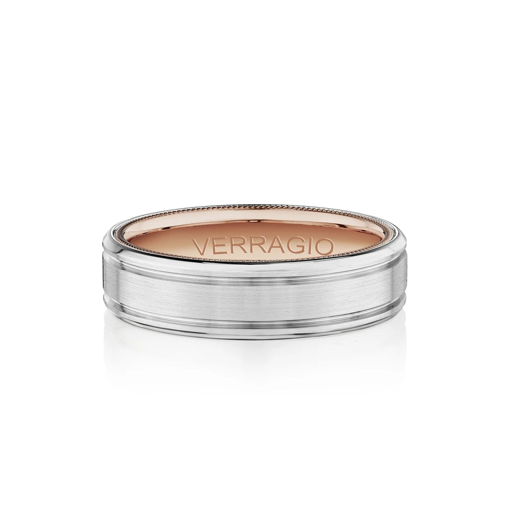 Vw 6028 14K Two Tone White Gold Rose Gold