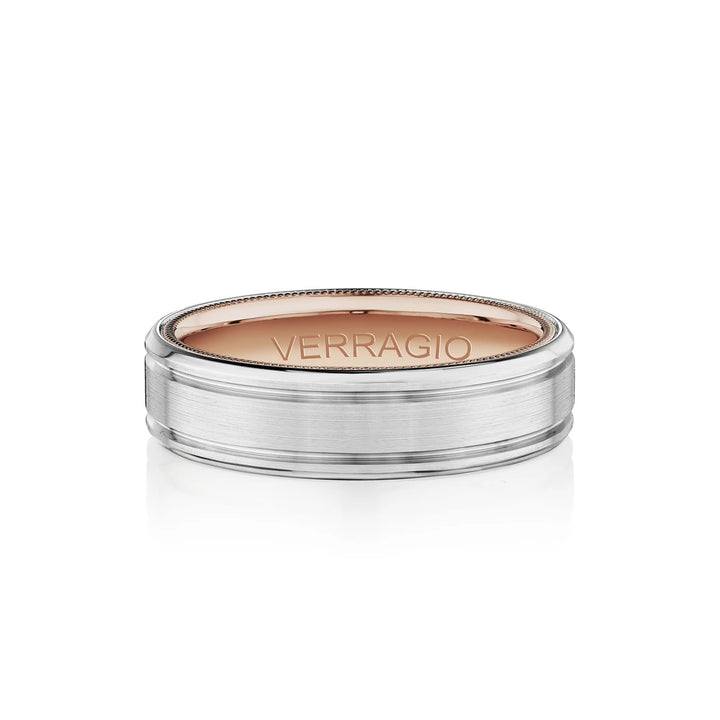 Vw 6028 14K Two Tone White Gold Rose Gold
