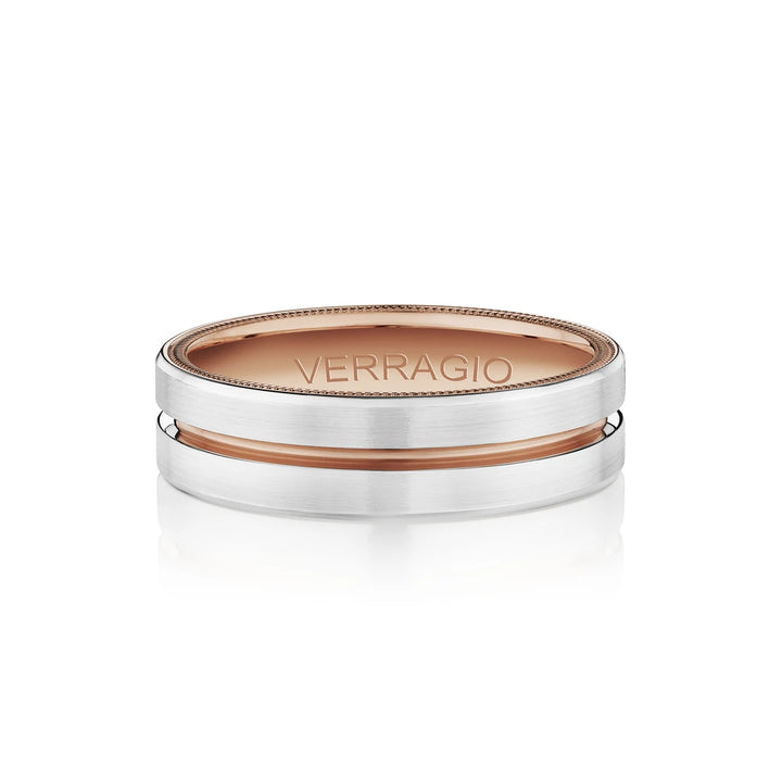 Vw 6121 14K Two Tone White Gold Rose Gold