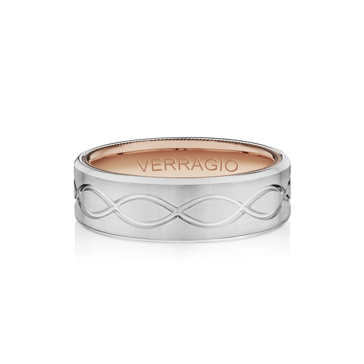 Vw 7013 14K Two Tone White Gold Rose Gold