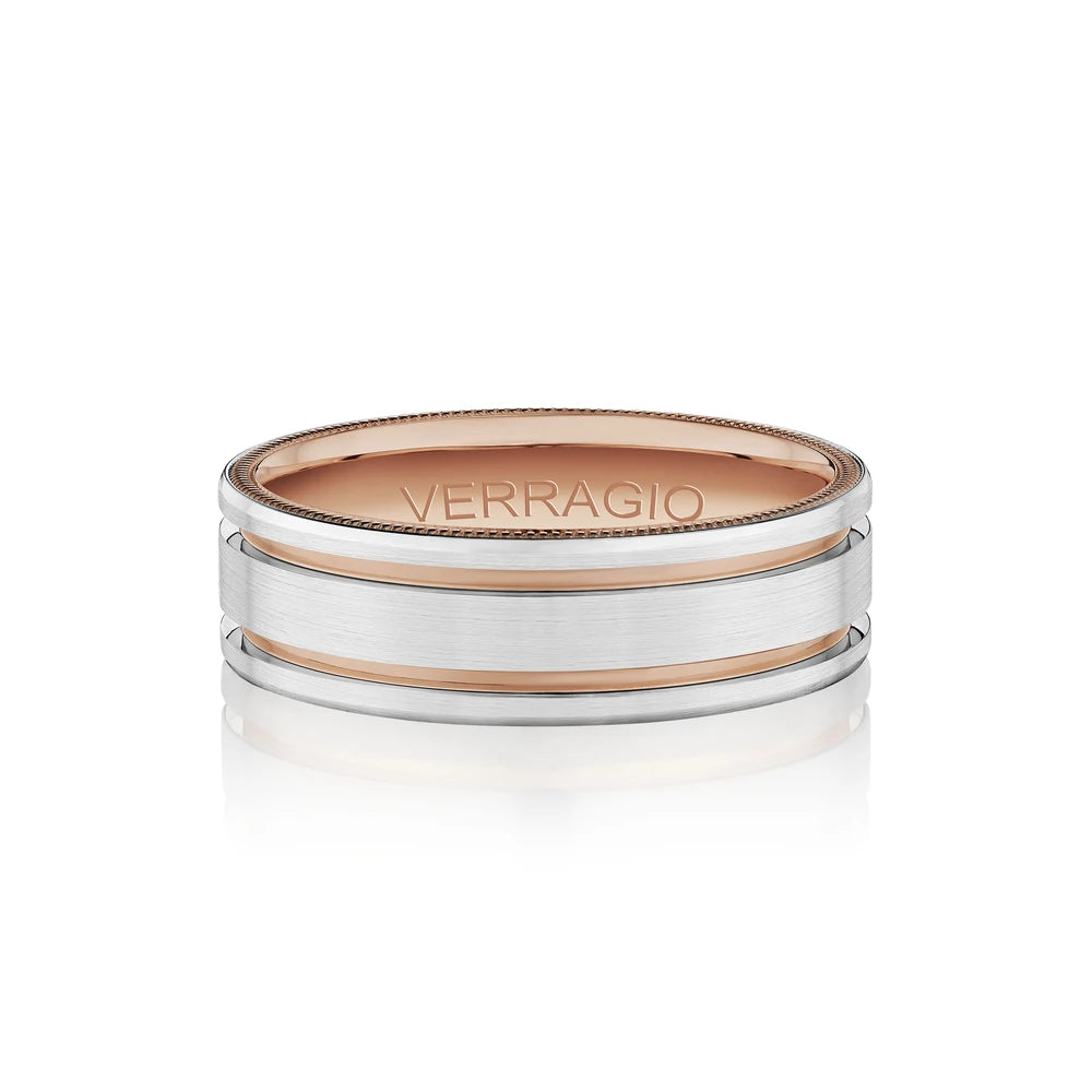 Vw 7114 14K Two Tone White Gold Rose Gold