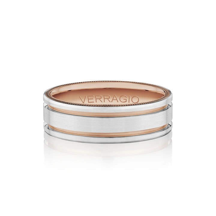 Vw 7114 14K Two Tone White Gold Rose Gold