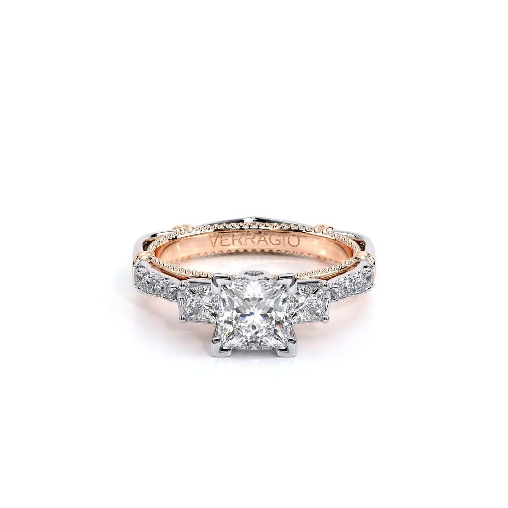 Parisian-124p-18k Two Tone Princess