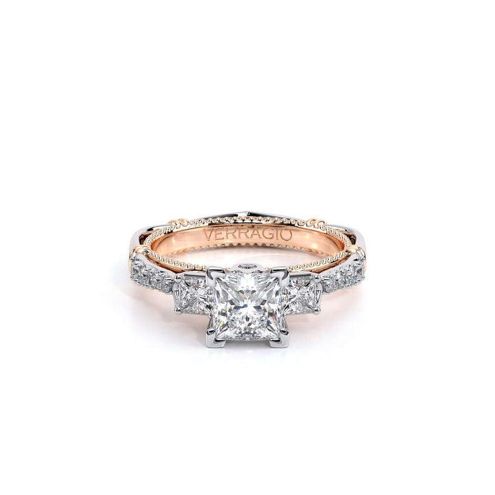 Parisian-124p-18k Two Tone Princess