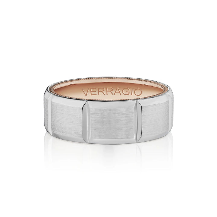 Vw 8106 14K Two Tone White Gold Rose Gold