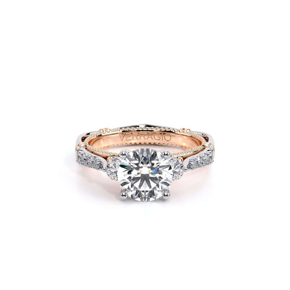 Parisian-124r-18k Two Tone Round