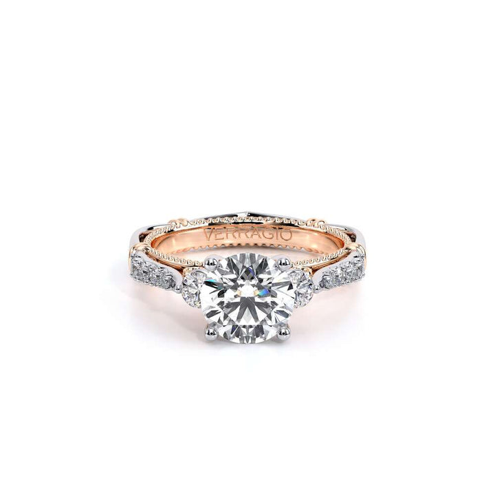 Parisian-124r-14k Two Tone Round
