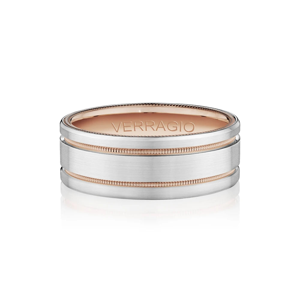 VW-8107-14K Two Tone - White/Rose Gold