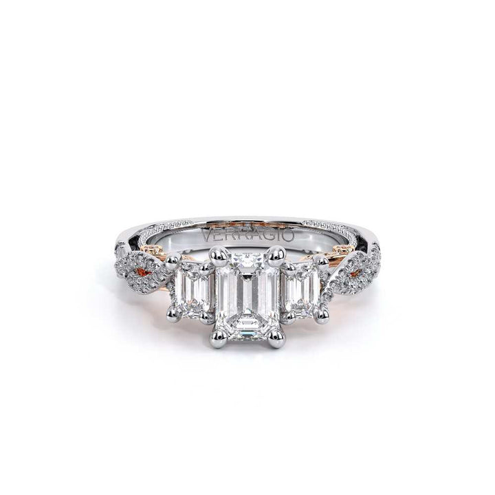 Insignia-7074em-18k Two Tone Emerald