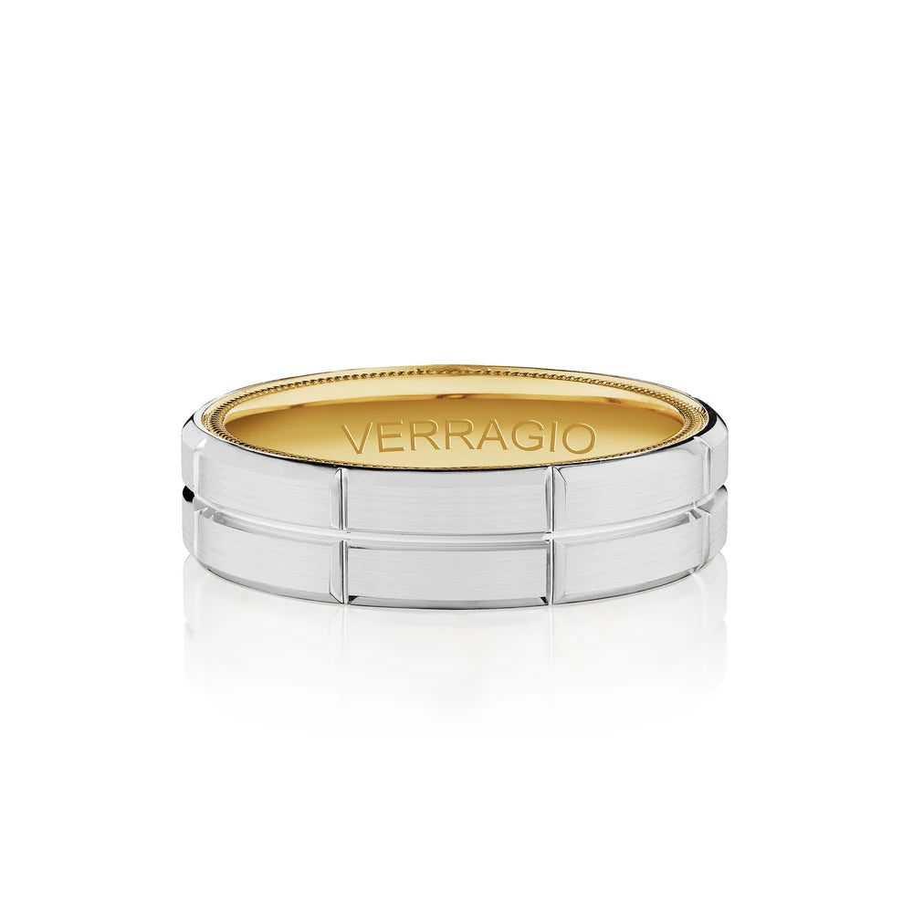 Vw 6026 14K Two Tone White Gold Yellow Gold
