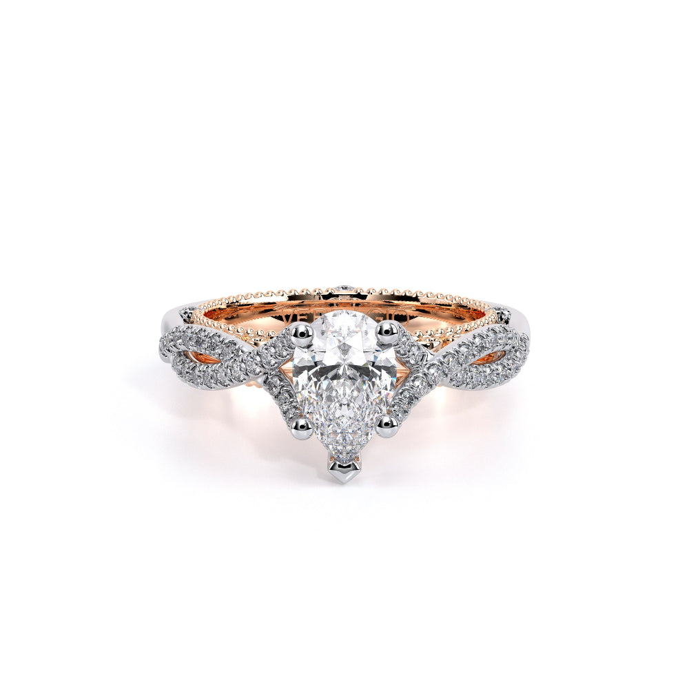Venetian-5003pear-18k Two Tone Pear