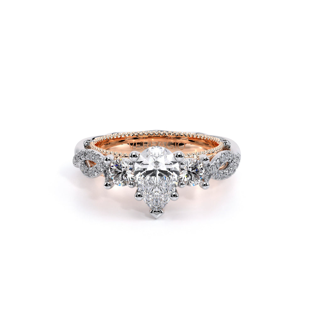 Venetian-5013pear-14k Two Tone Pear