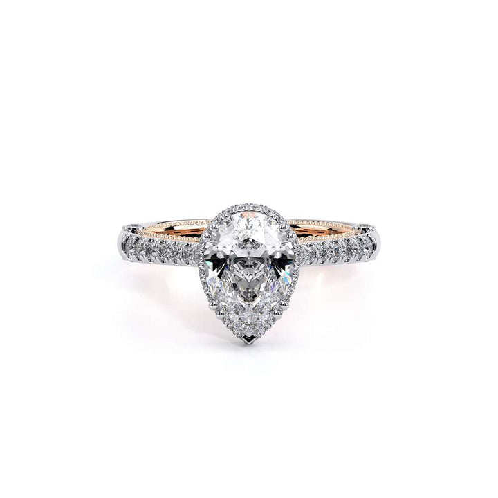 Venetian-5081-18k Two Tone Pear