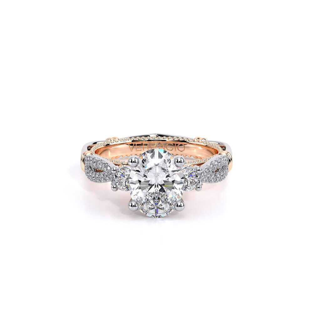 Parisian-129ov-14k Two Tone Oval