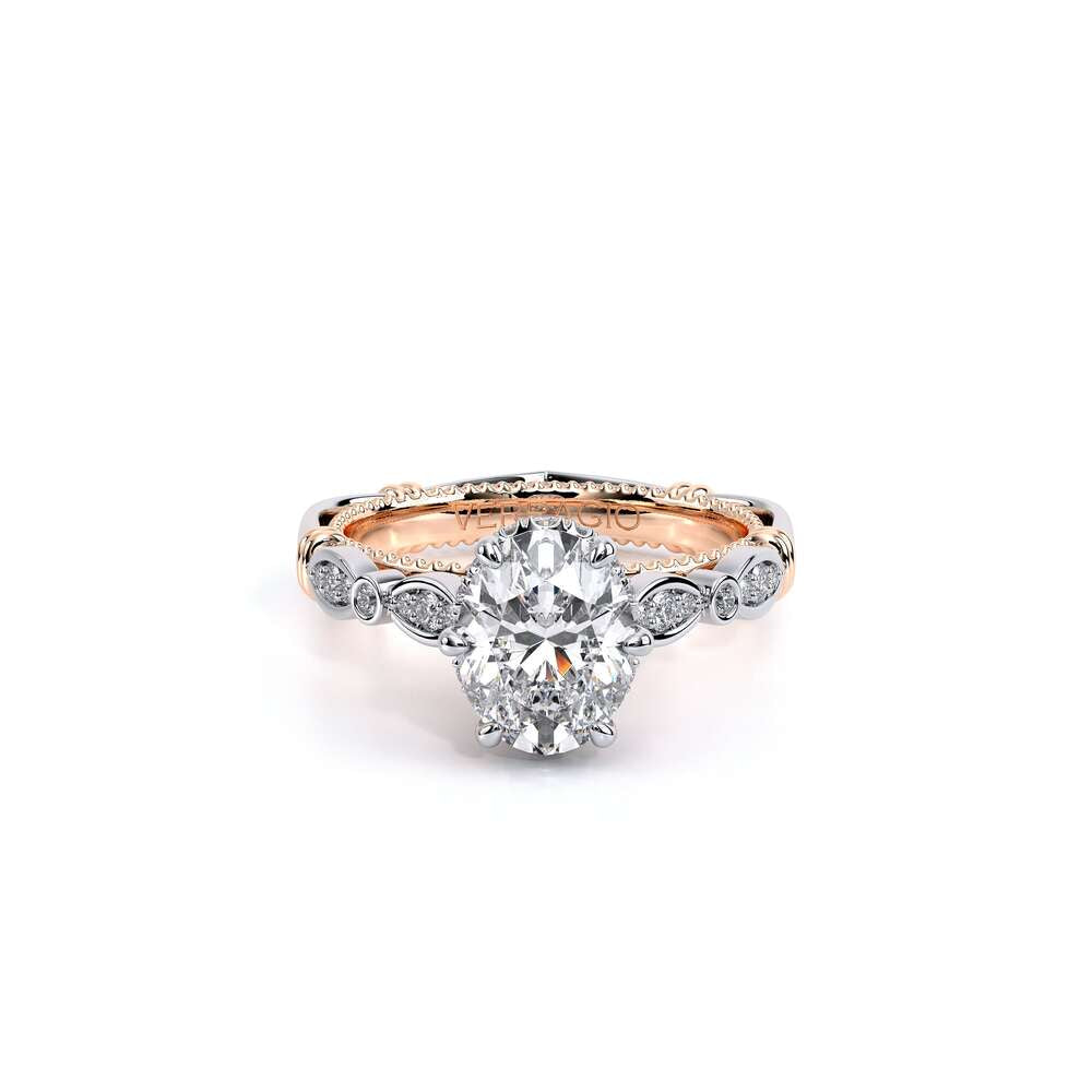 Parisian-151ov-18k Two Tone Oval