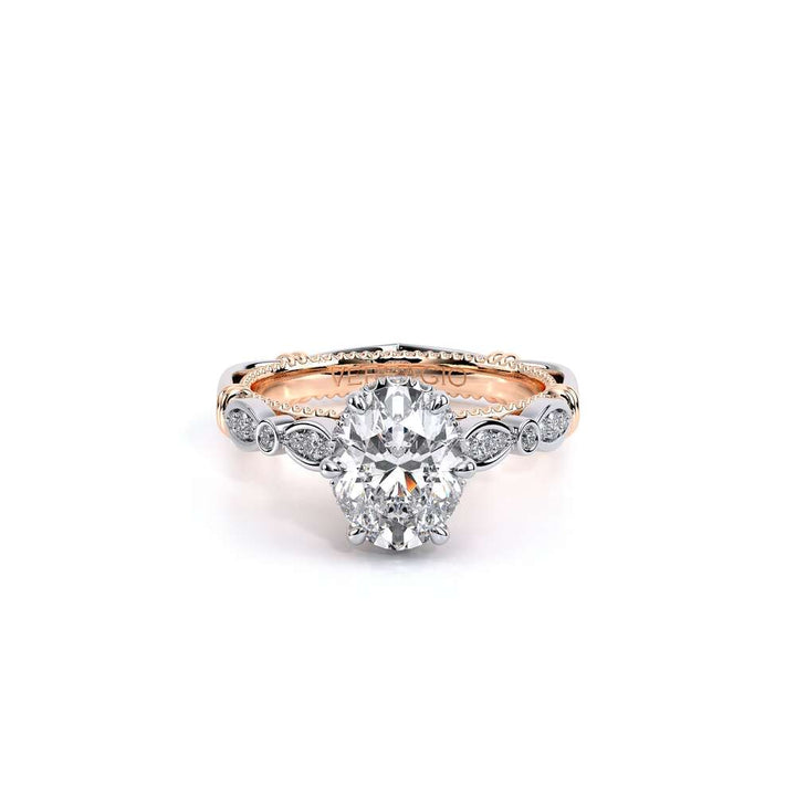Parisian-151ov-18k Two Tone Oval