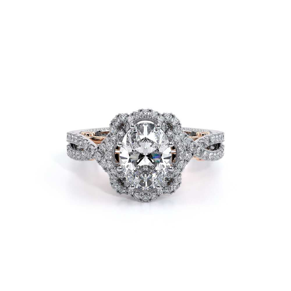 Insignia-7087ov-18k Two Tone Oval