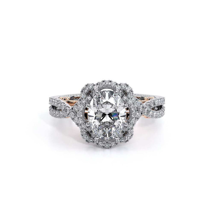 Insignia-7087ov-18k Two Tone Oval
