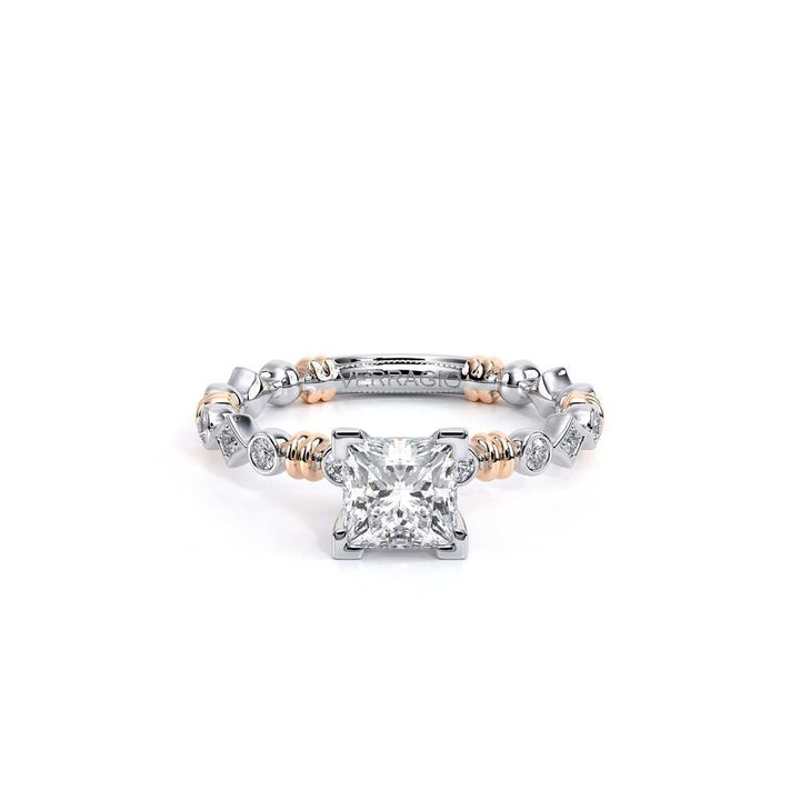 Renaissance-973-P-18k Two Tone Princess