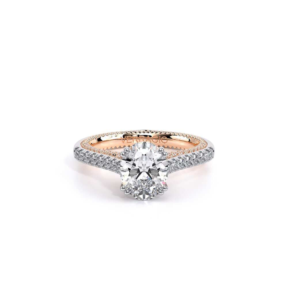 Couture-0452ov-18k Two Tone Oval