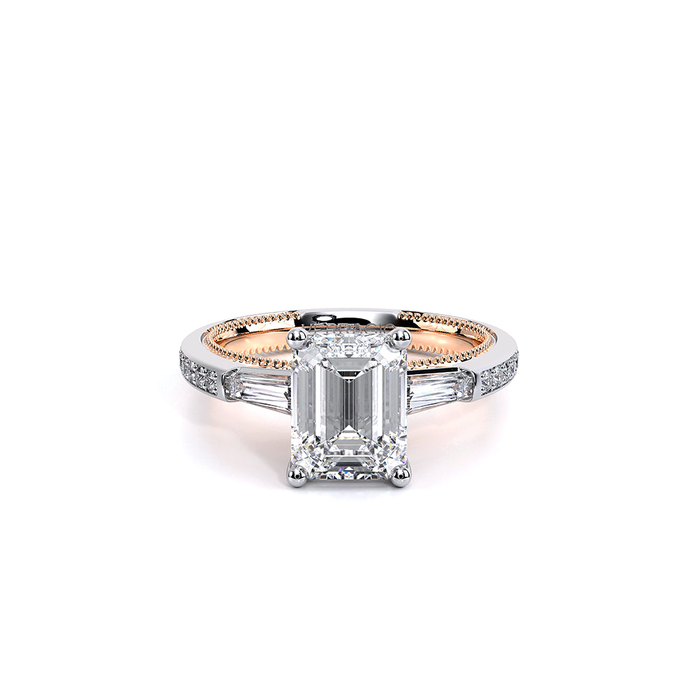 Venetian-5085em-14k Two Tone Emerald