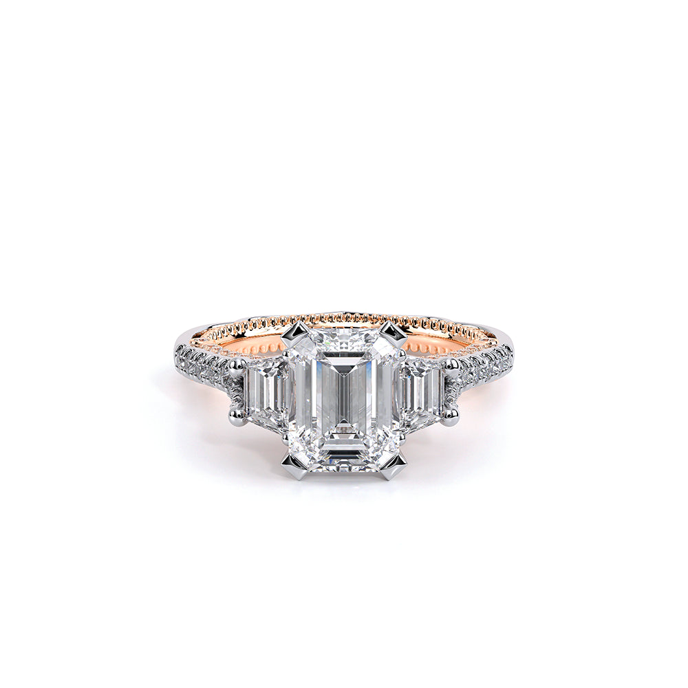 Venetian-5086em-14k Two Tone Emerald