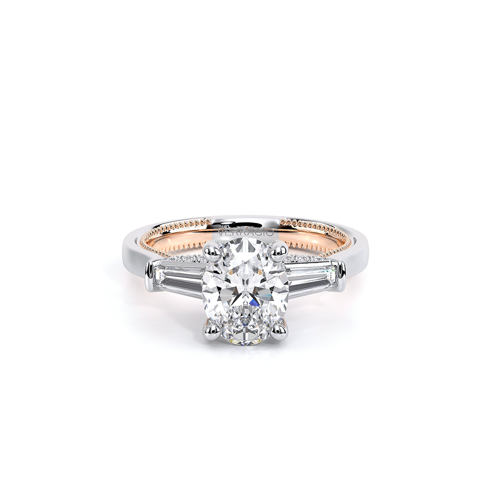 Renaissance-991OV-S-18K Two Tone Oval