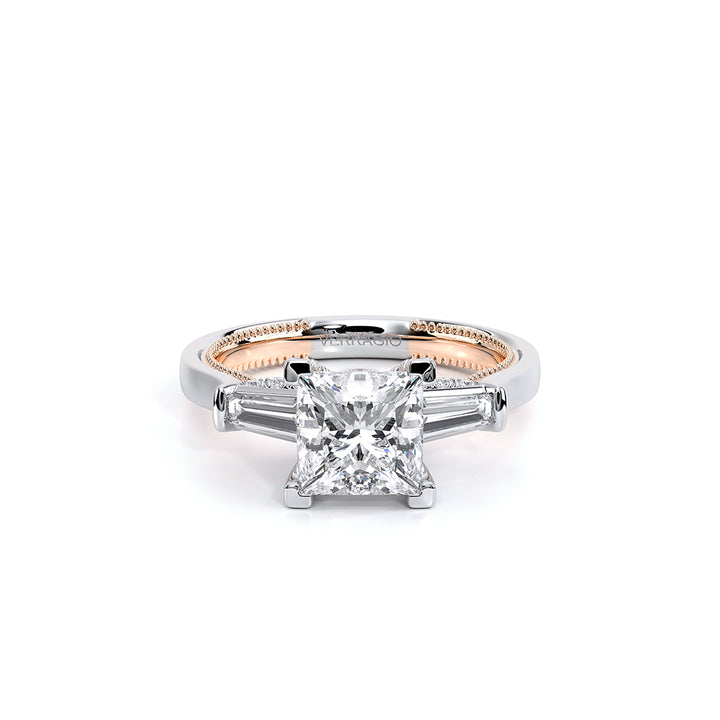 Renaissance-991P-S-14K Two Tone Princess