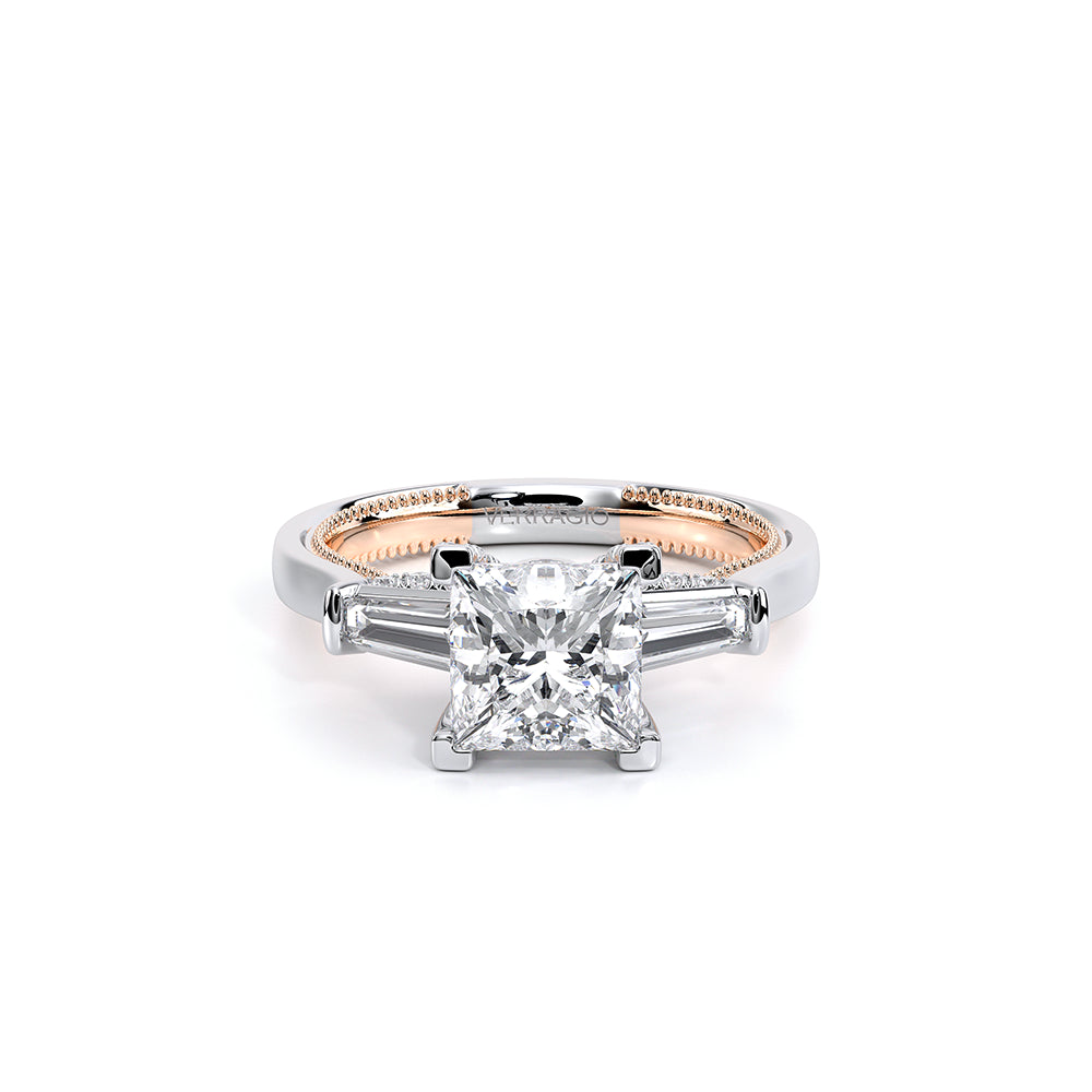 Renaissance-991P-S-18K Two Tone Princess