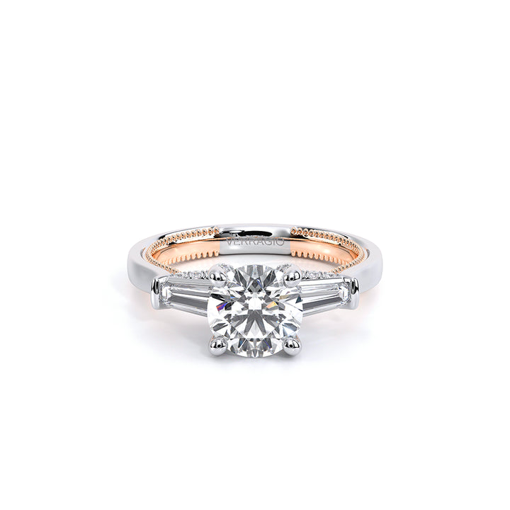 Renaissance-991R-S-18K Two Tone Round
